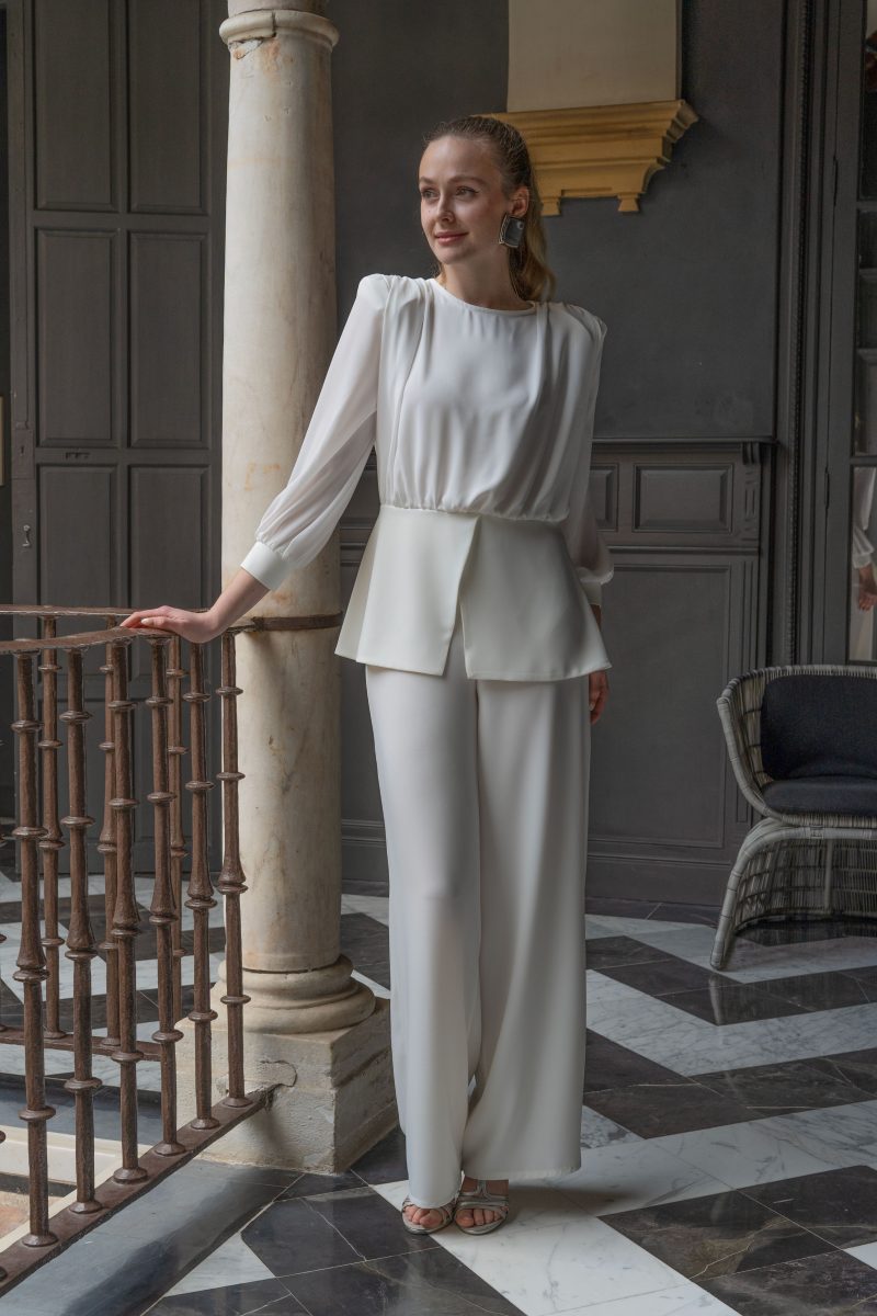 Conjunto Pantalón Anjelica Blanco